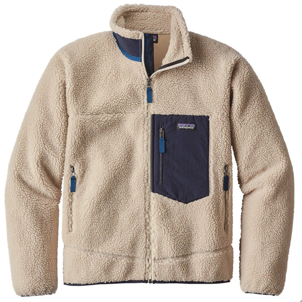 FINALPRICE🔥Patagonia Men's Classic Retro-X Fleece Jacket in Natural size XL